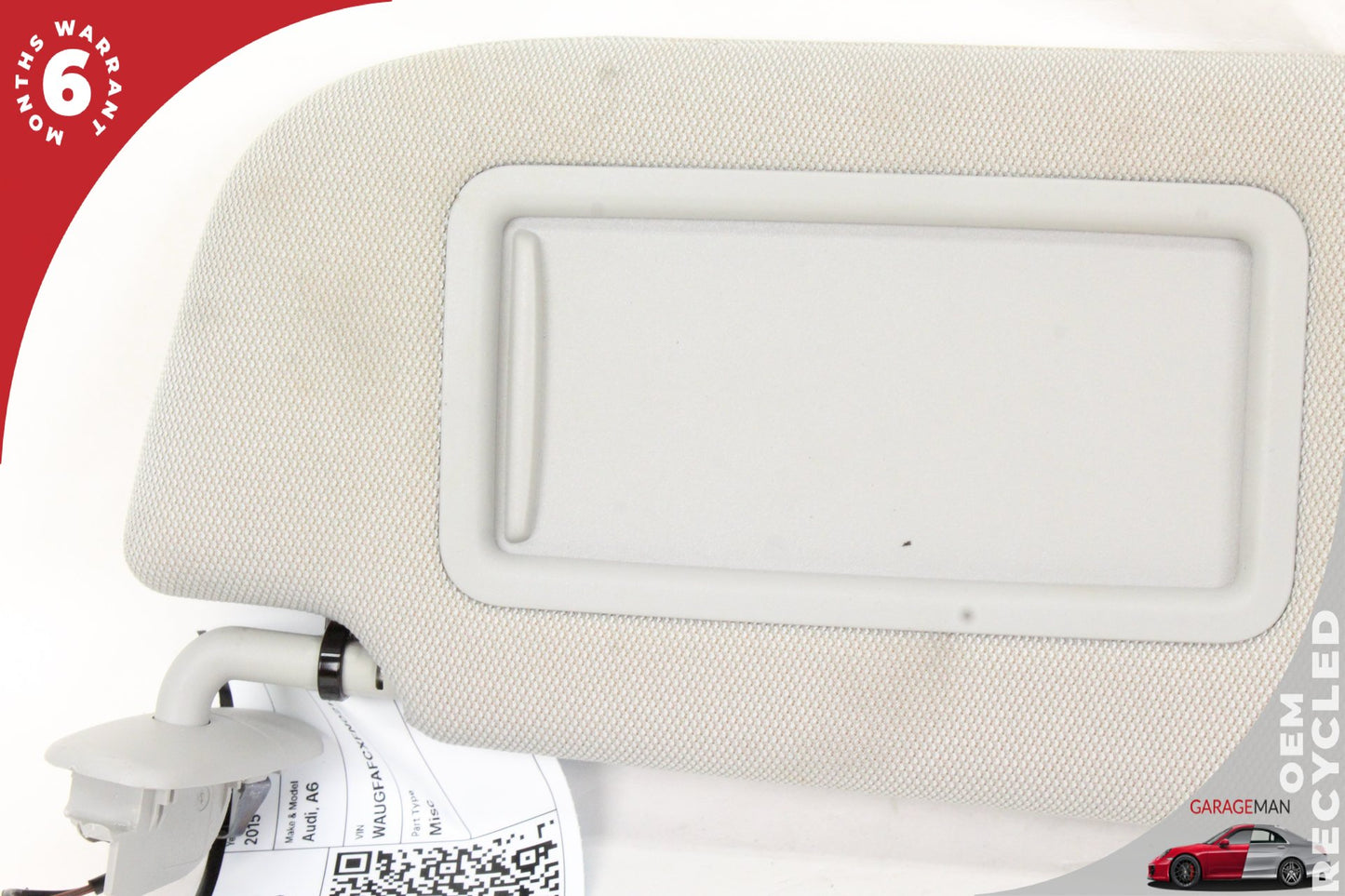 2012-2018 Audi A6 S6 A7 Front Right Passenger Side Sun Visor Sunvisor OEM