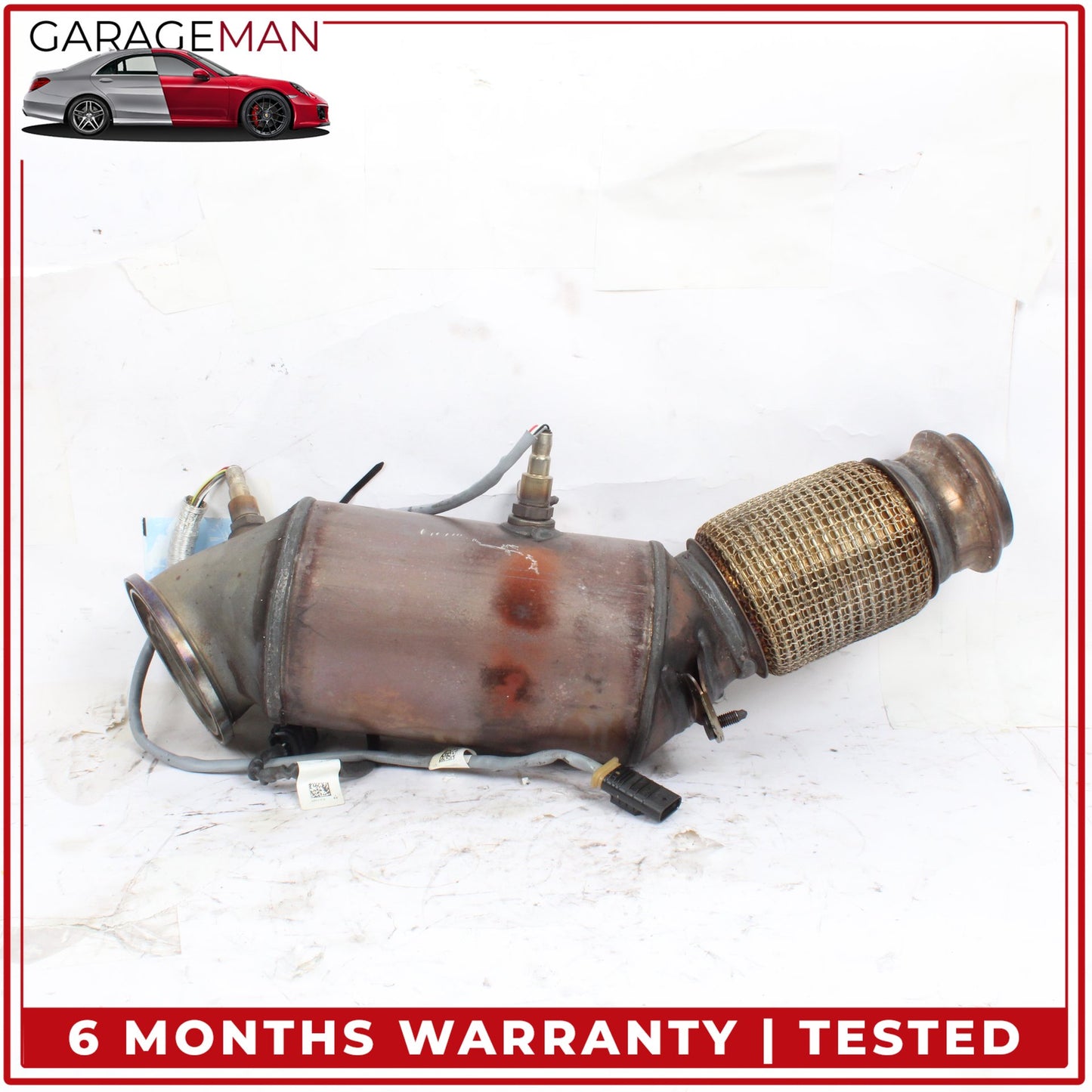 2019-2024 BMW 330i 430i 530i Catalytic Converter Down Pipe 8689402 OEM