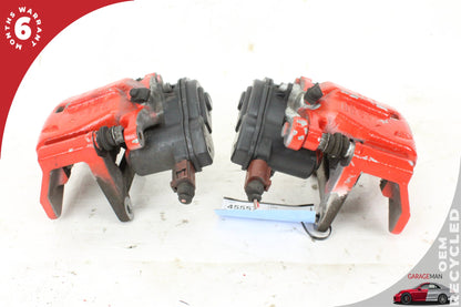 2012-2018 Audi A6 A7 Rear Left and Rear Right Side Brake Caliper Set 4G5AF OEM