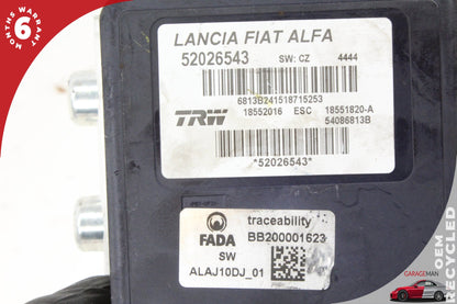 2014-2017 Fiat 500 ABS Anti Lock Brake Pump Module TRW 52026543 OEM