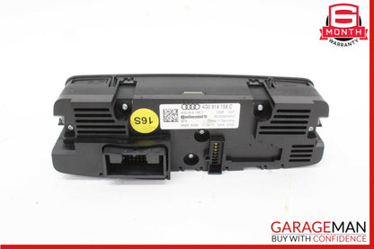 2012-2018 Audi A6 C7 Rear AC Climate Control Switch Panel 4G0919158C