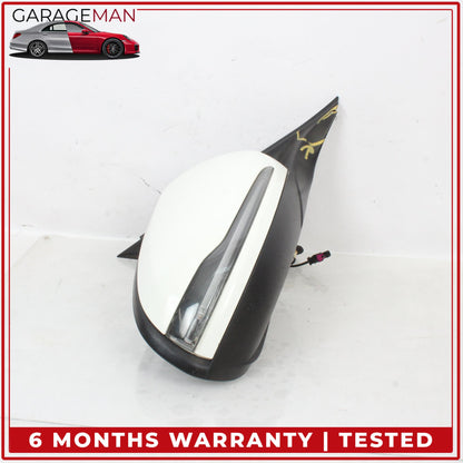2015-2016 Mercedes W205 C300 Front Right Door Rear View Mirror w/ Blind Spot OEM