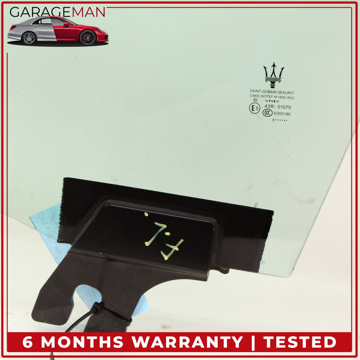 2014-2022 Maserati Ghibli M157 Front Left Driver Side Door Window Glass OEM