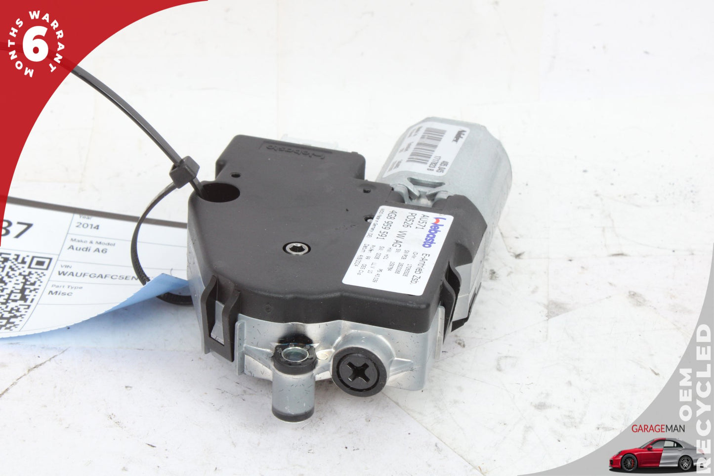 2012-2018 Audi A6 A7 Panoramic Sunroof Sun Roof Motor 4G8959591 OEM
