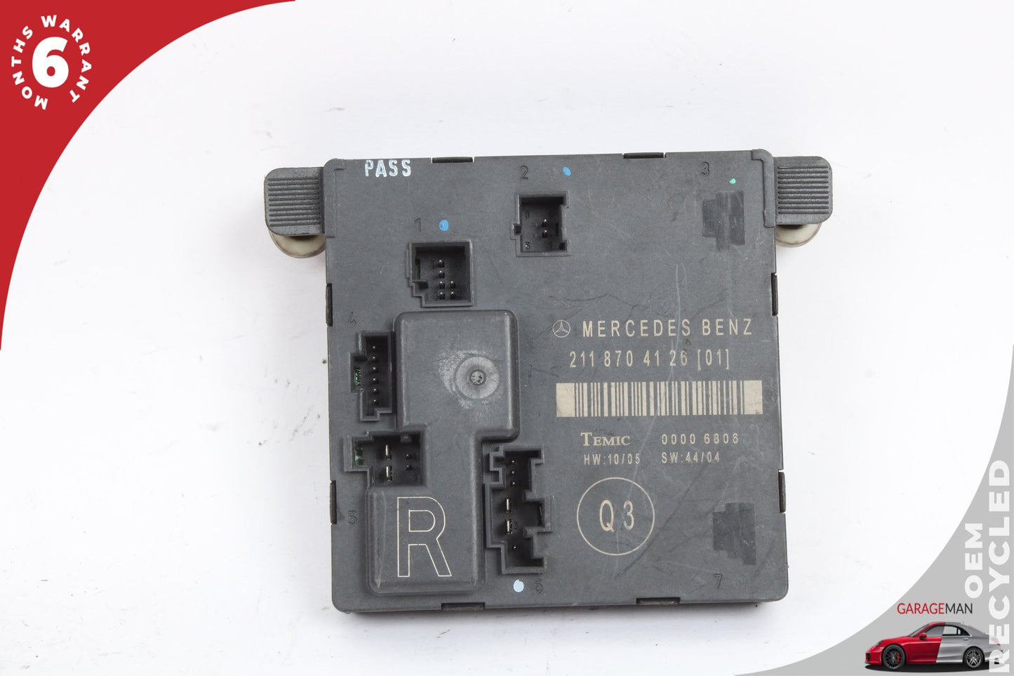 2003-2009 Mercedes W211 E350 Rear Right Side Door Control Module 2118704126 OEM