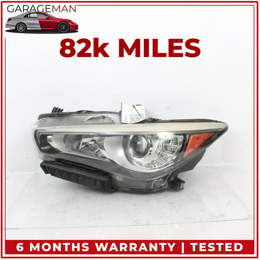 2015-2018 Infiniti Q50 V37 Front Left Side LED Head Light Lamp 260604HB0B OEM