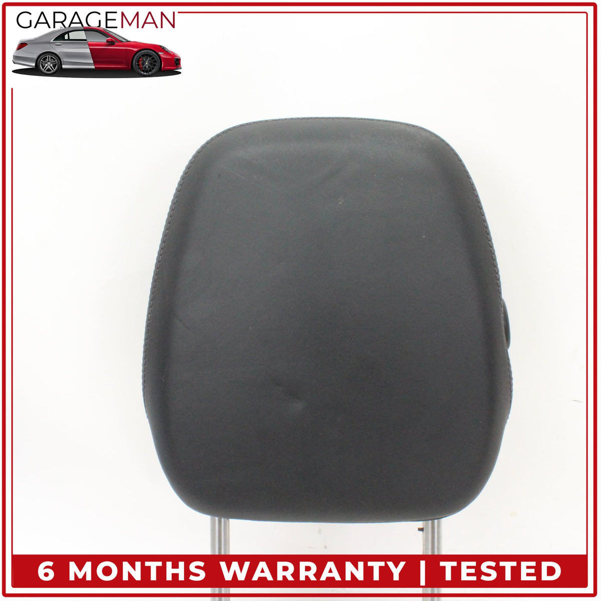 2011-2014 Porsche Cayenne 958 Front Left and Right Side Seat Headrest Black OEM