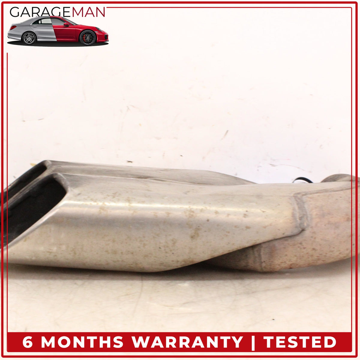 2003-2006 Porsche Cayenne 955 Turbo Exhaust Mufflers Muffler Tips Set OEM