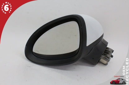 2011-2014 Porsche Cayenne 958 Front Left Side Door Rear View Mirror White OEM