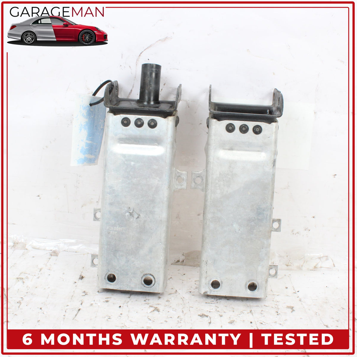 2003-2009 Mercedes W211 E350 Front Left & Right Bumper Reinforcement Bracket OEM