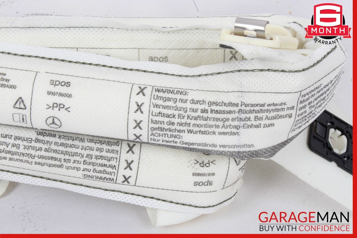 10-15 Mercedes X204 GLK350 Right Side Roof Curtain Safety Bag 2048602402 OEM