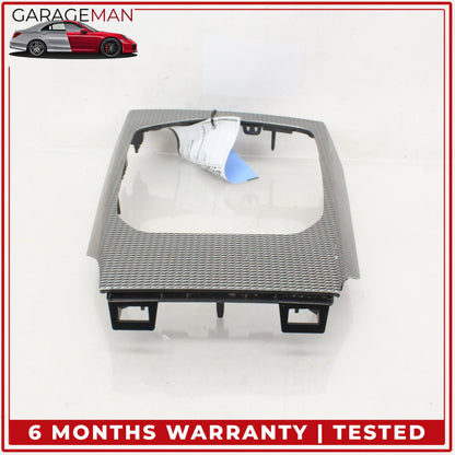 2019-2024 BMW M340i G20 Center Console Shifter Trim Bezel Cover Aluminum OEM