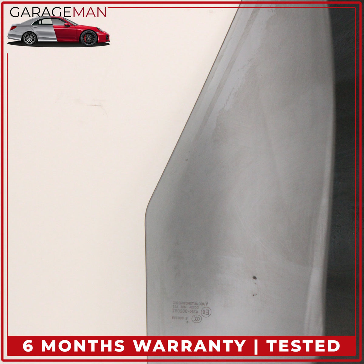 2015-2024 Porsche Macan 95B Rear Left Driver Side Door Window Glass OEM
