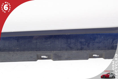 2020-2024 Audi S5 A5 Left Driver Side Rocker Panel Skirt Blue 8W7853855D OEM