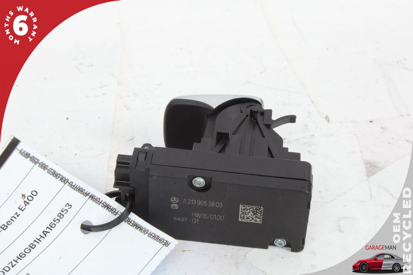 17-19 Mercedes-Benz E400 W213 Wagon Electric Parking Brake Switch 2139053803 OEM