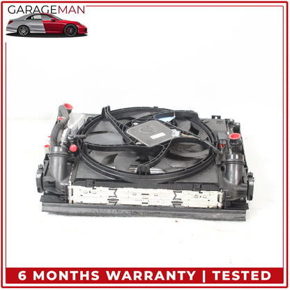 2012-2016 BMW 428i F36 Engine Radiator Cooling Fan Motor Assembly 8641947