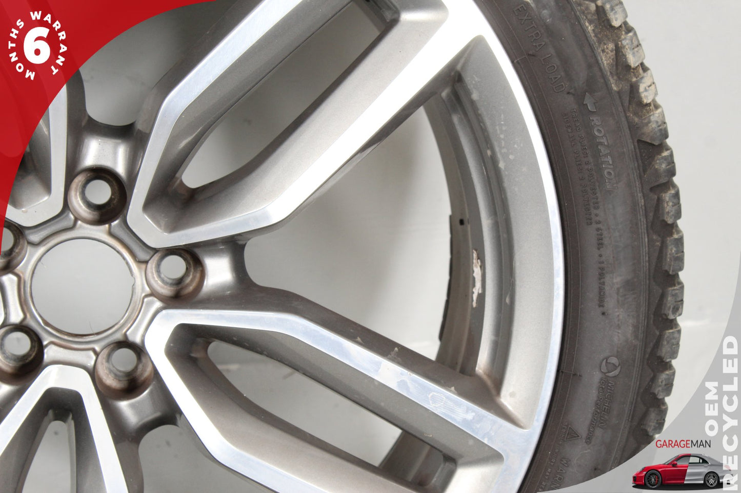 2013-2017 Audi Q5 SQ5 Twin 5 Spoke Wheel Rim w/ Tire 8.5JX21H2 ET33 8R0601025AM