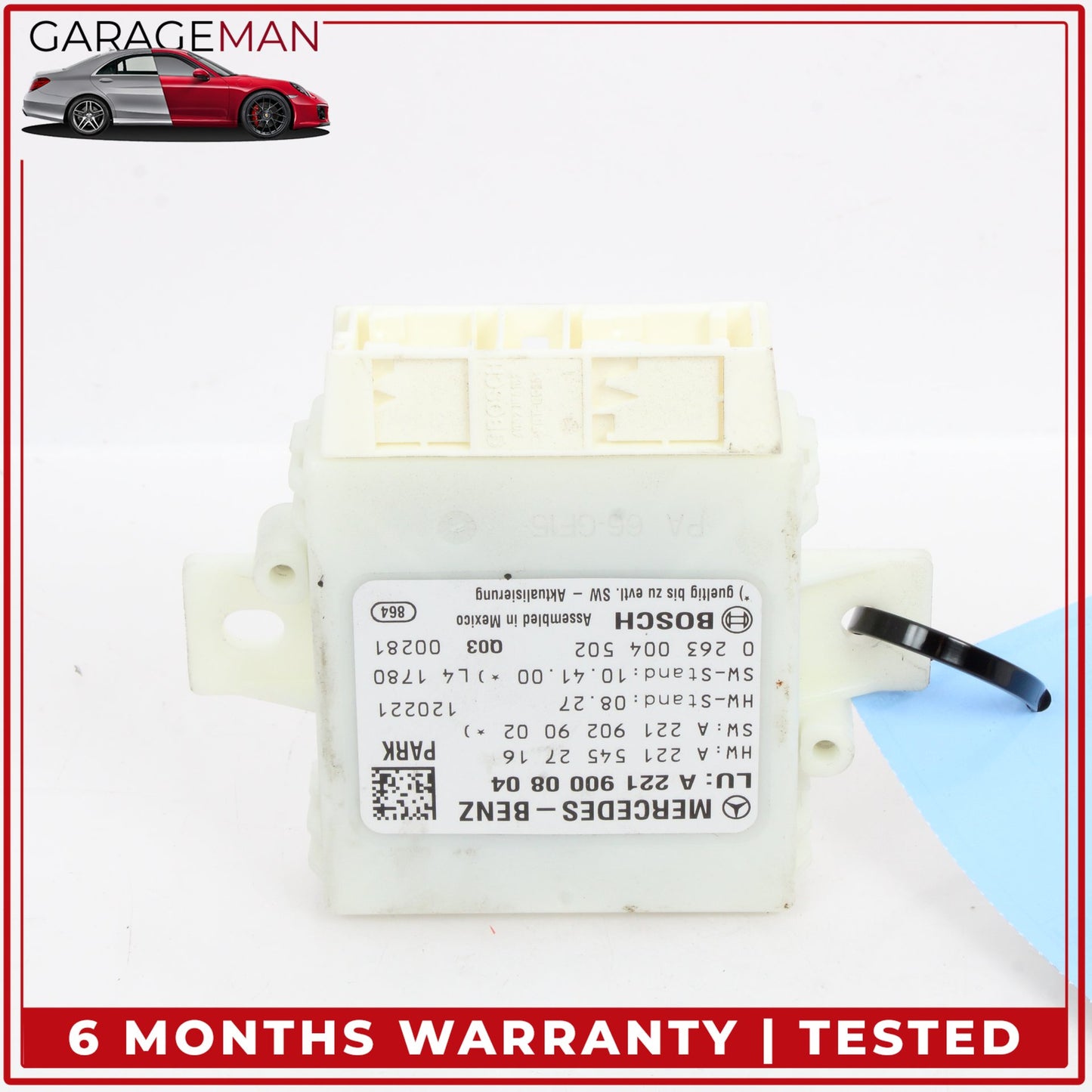 2007-2014 Mercedes-Benz CL550 W216 Coupe Rear Parking Parktronic Control Module 2215452716 OEM