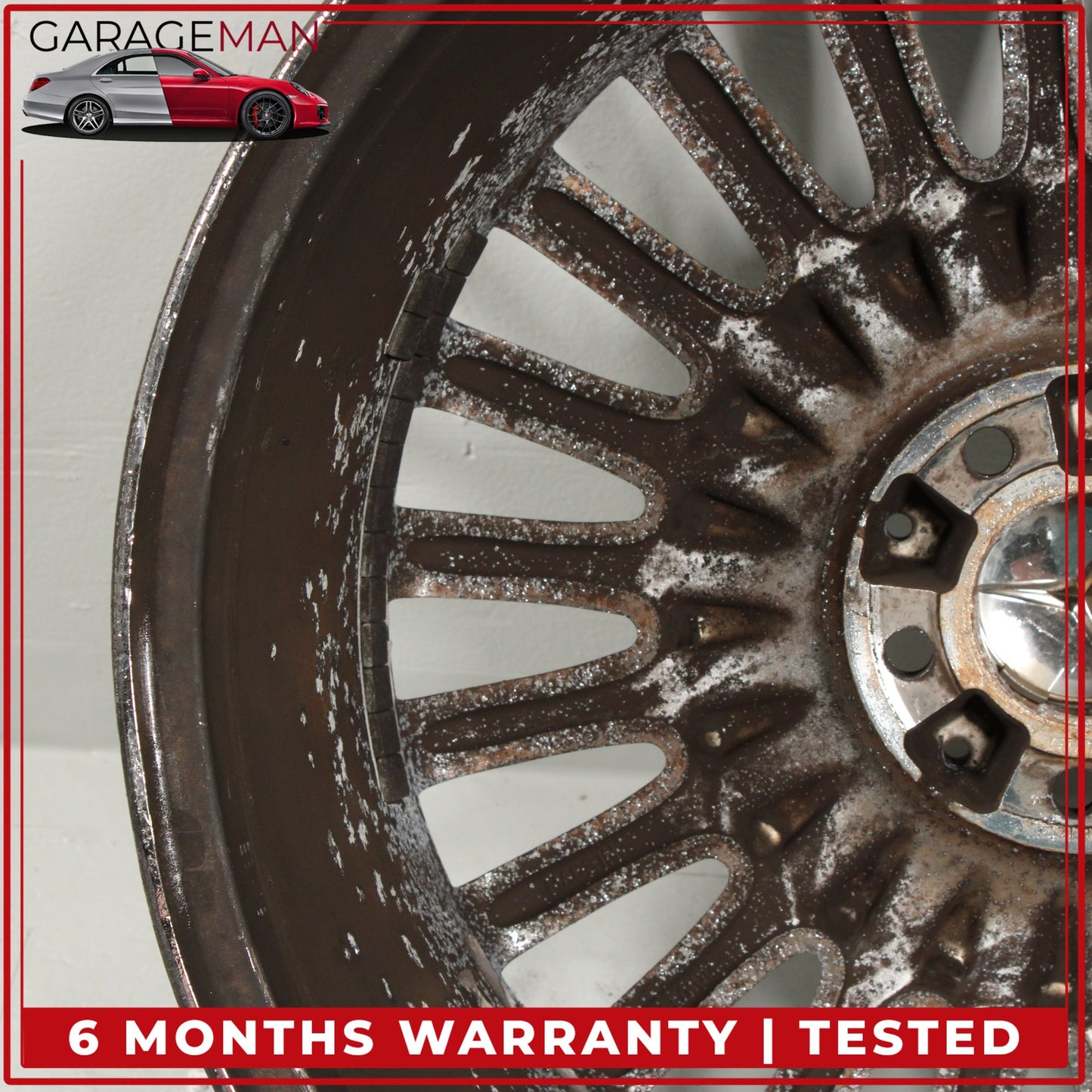 2007-2009 Mercedes W221 S550 S600 CL600 Wheel Rim 8.5JX19H2 ET43 2214012002 OEM