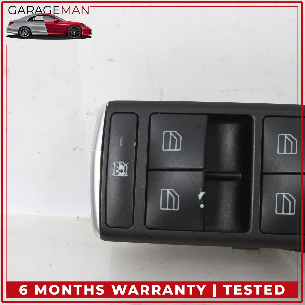 2014-2020 Mercedes W242 B Electric Drive Front Left Window Control Switch OEM