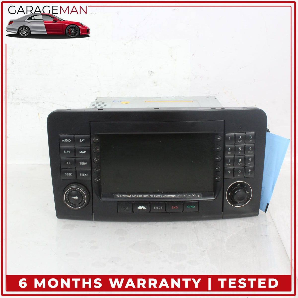2006-2009 Mercedes W164 ML350 Command Head Unit Navigation Radio 1648703689 OEM