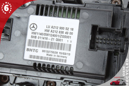 14-17 Mercedes-Benz E350 W212 Sedan A/C Heater Climate Control Switch 2129005218
