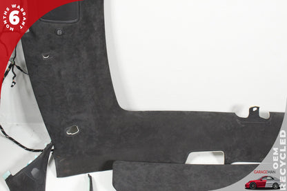 12-20 Tesla Model S 85D Panoramic Roof Headliner Trim Bow Pillar Cover Suede 104593602C