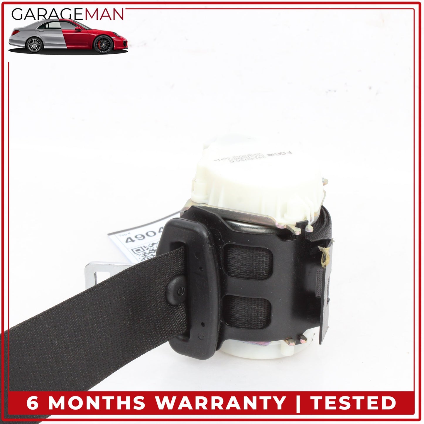 2012-2019 BMW 650i 640i F06 Rear Left or Right Side Seat Belt Black 34132948 OEM