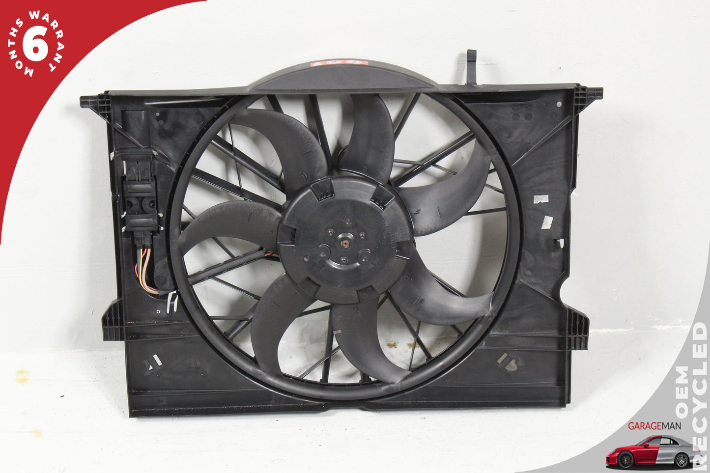 2003-2011 Mercedes W219 CLS500 Engine Radiator Cooling Fan Motor Assembly OEM