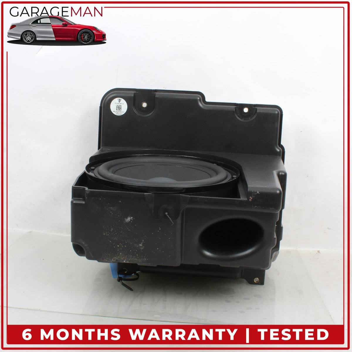 2010-2016 Porsche Panamera 970 Rear Burmester Subwoofer Speaker w/ Amplifier OEM