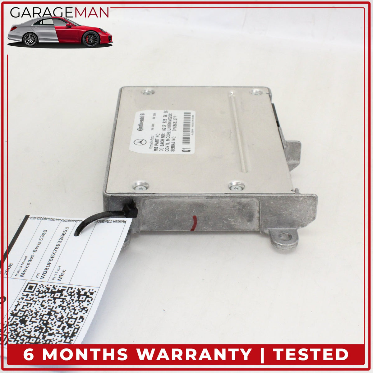 2006-2012 Mercedes W211 E350 Communication Control Module Unit 2198202626 OEM