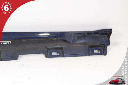 2020-2024 Audi S5 A5 Left Driver Side Rocker Panel Skirt Blue 8W7853855D OEM
