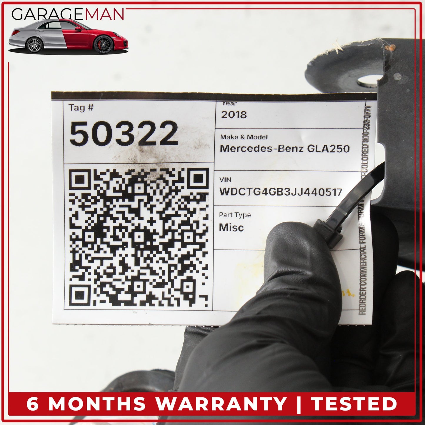 2014-2020 Mercedes X156 GLA250 CLA250 Rear Sub Frame Subframe Crossmember OEM