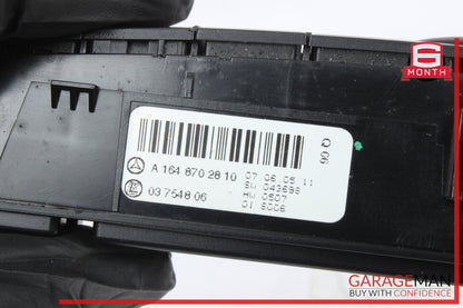 2006-2012 Mercedes ML500 M-Class W164 Center Dash Hazard Control Switch 16487028