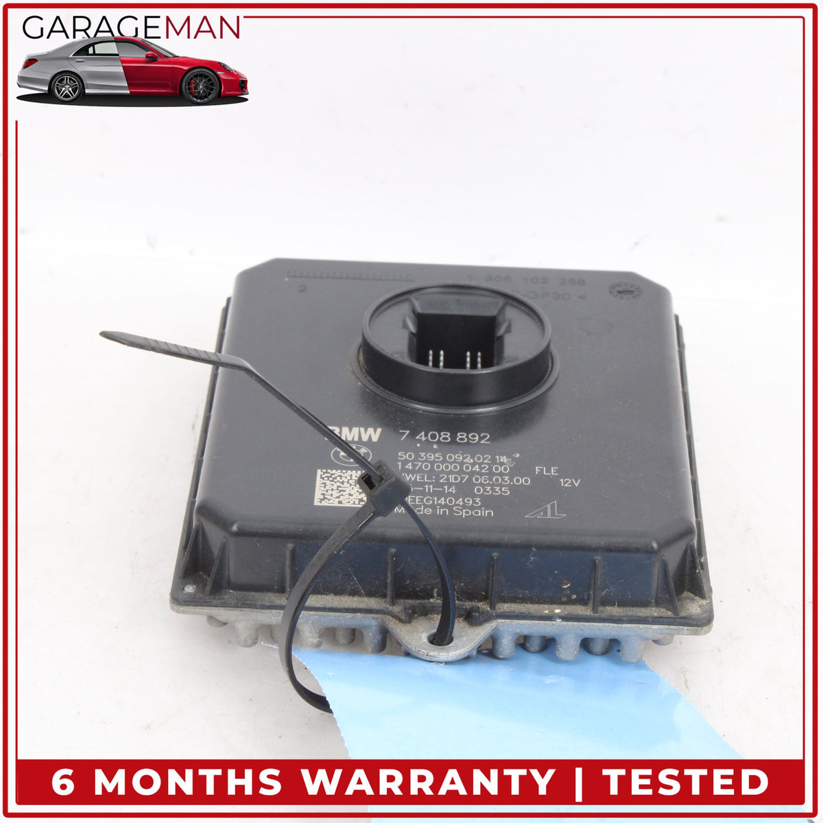2014-2017 BMW i3 I01 Headlight Head Light Lamp LED Control Module 7408892 OEM