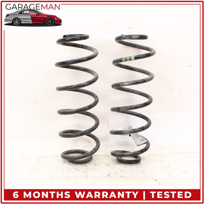 2012-2018 Audi A6 A7 Rear Left and Right Side Coil Spring Set 8K0511115 OEM