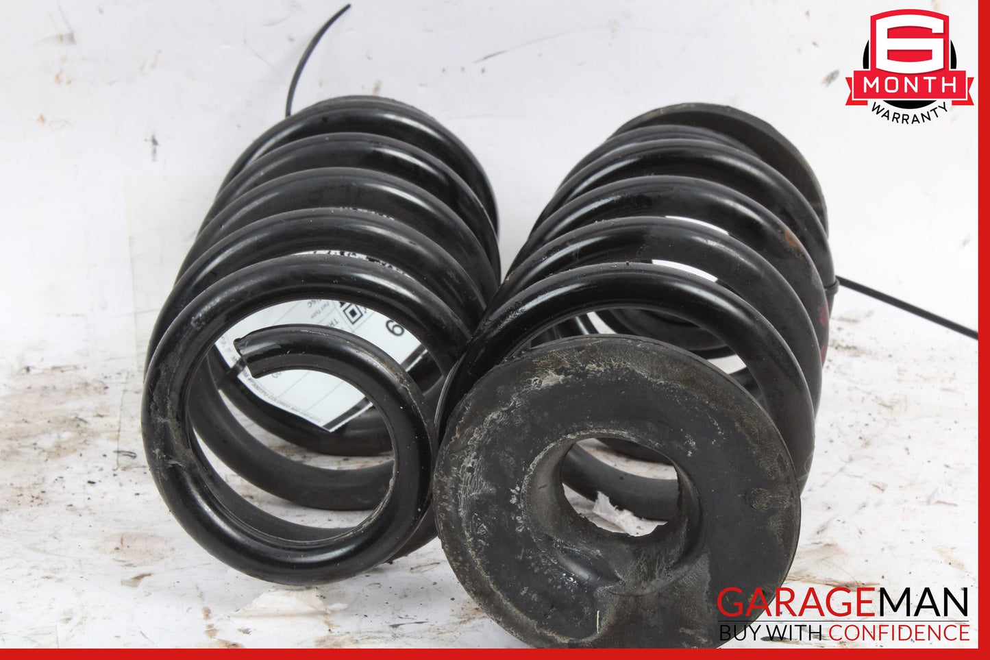 2008-2015 Audi TT 8J Rear Shock Strut Coil Spring Set of 2 Pc 8J0511115K OEM