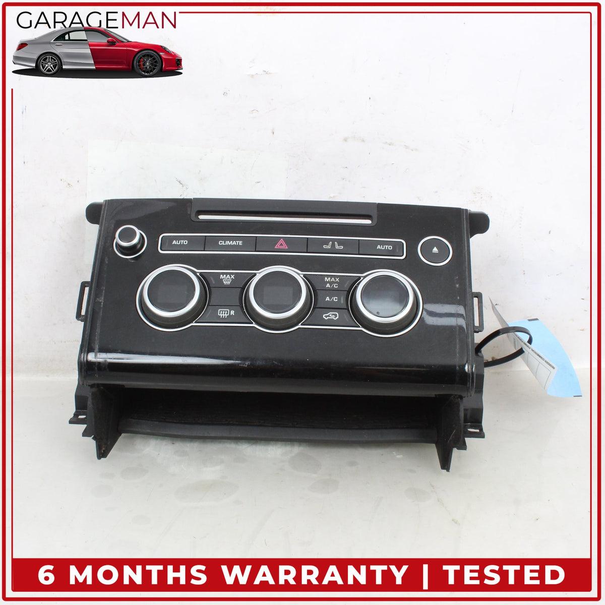 2014-2017 Range Rover Sport L494 AC Heater Climate Control Switch w/ Trim OEM