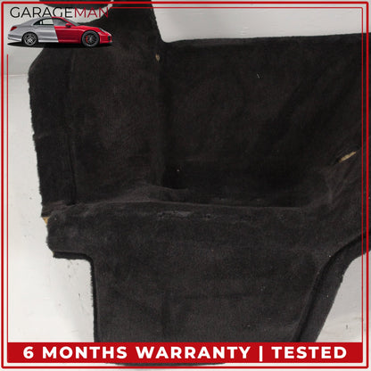 1999-2004 Porsche 911 Carrera Coupe Front and Rear Floor Carpet Trim Black OEM