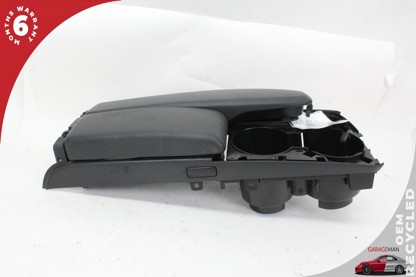 2008-2014 Mercedes W204 C300 Front Center Console Armrest Cup Holder Black OEM