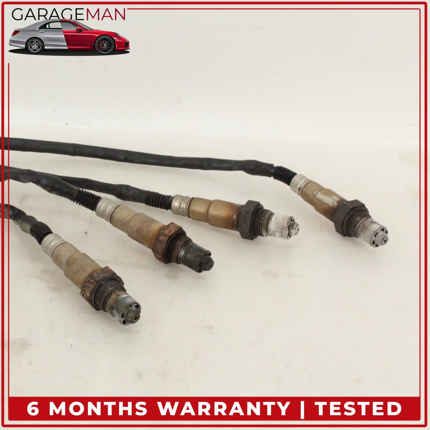 1998-2006 Mercedes W210 E320 CL500 Front and Rear Oxygen Sensor Lambda Set OEM