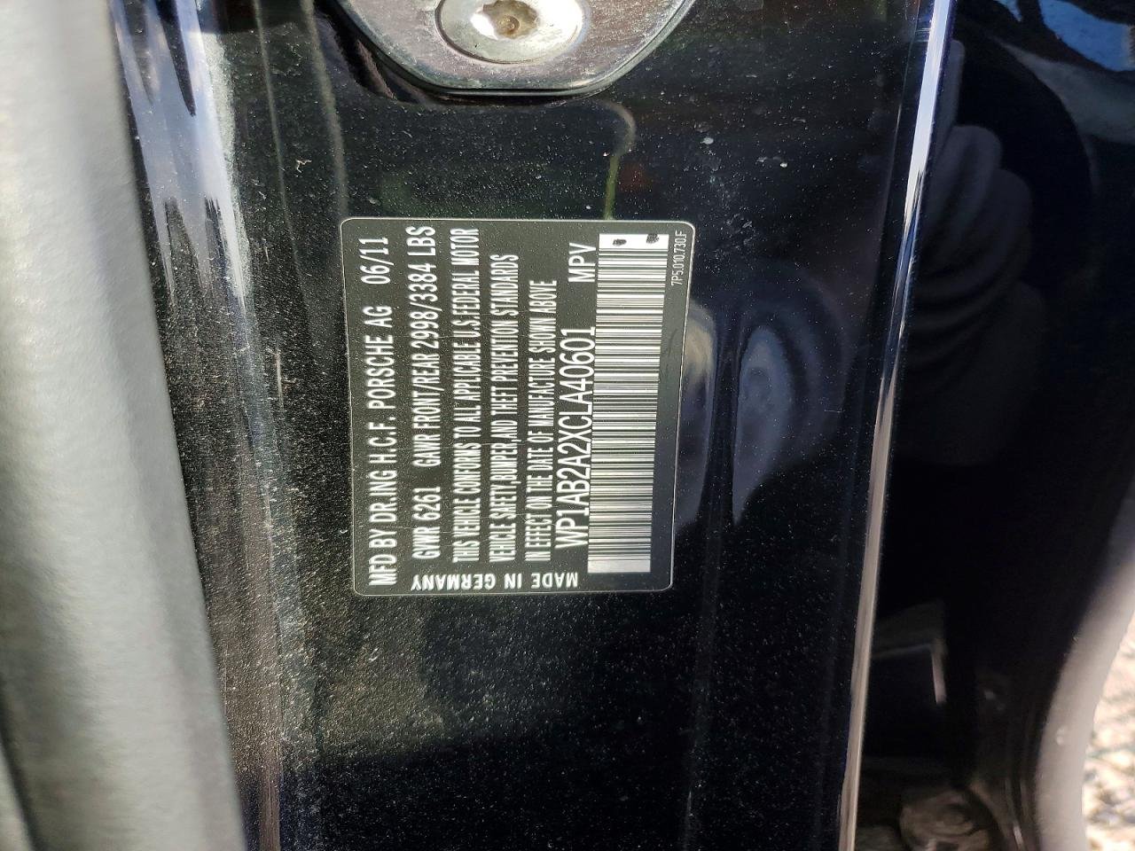 Parting Out- 2012 Porsche Cayenne 92A S- 118