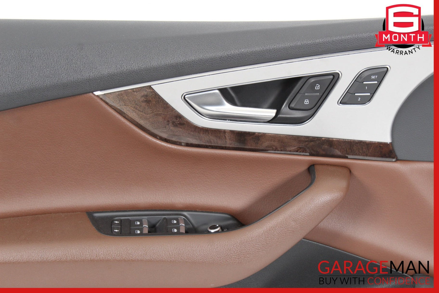 2017-2019 Audi Q7 Front Left Driver Side Interior Door Trim Panel 4M1867105H OEM