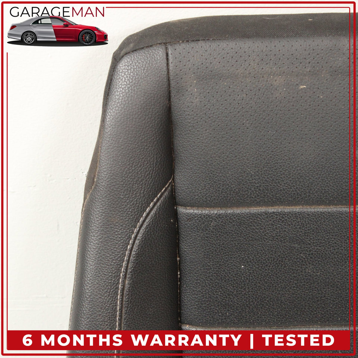 2012-2015 Mercedes W166 ML350 Front Left Lower Bottom Seat Cushion Black OEM