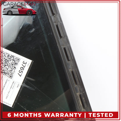 2015-2021 Mercedes-Benz C300 W205 Rear Right Door Fixed Window Glass A2057300655 OEM