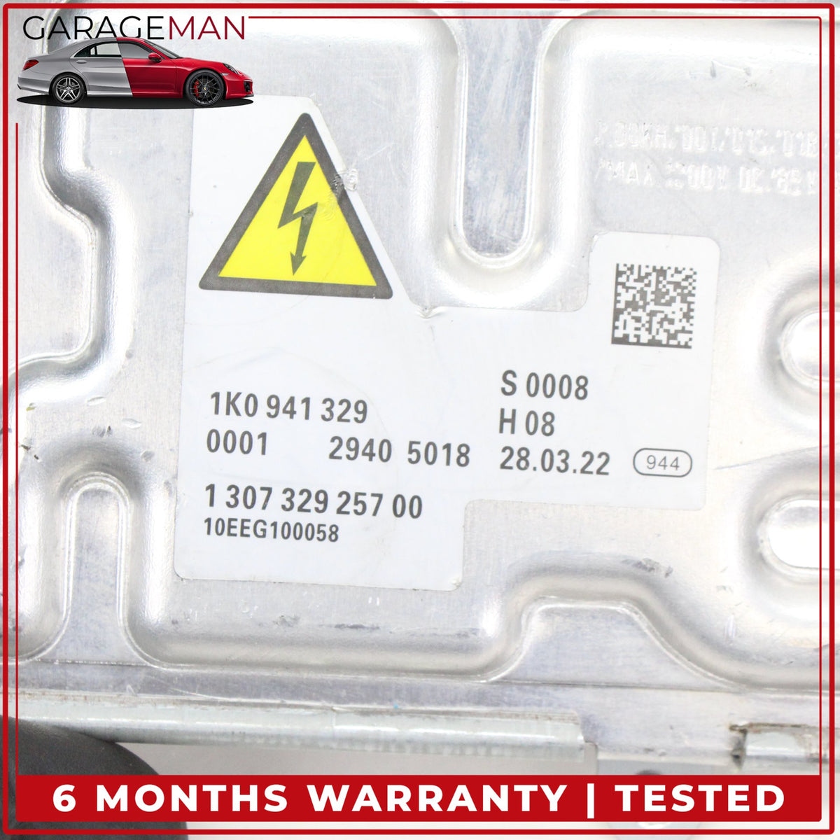 2009-2012 Volkswagen Passat CC Xenon HID Headlight Ballast Control Module OEM