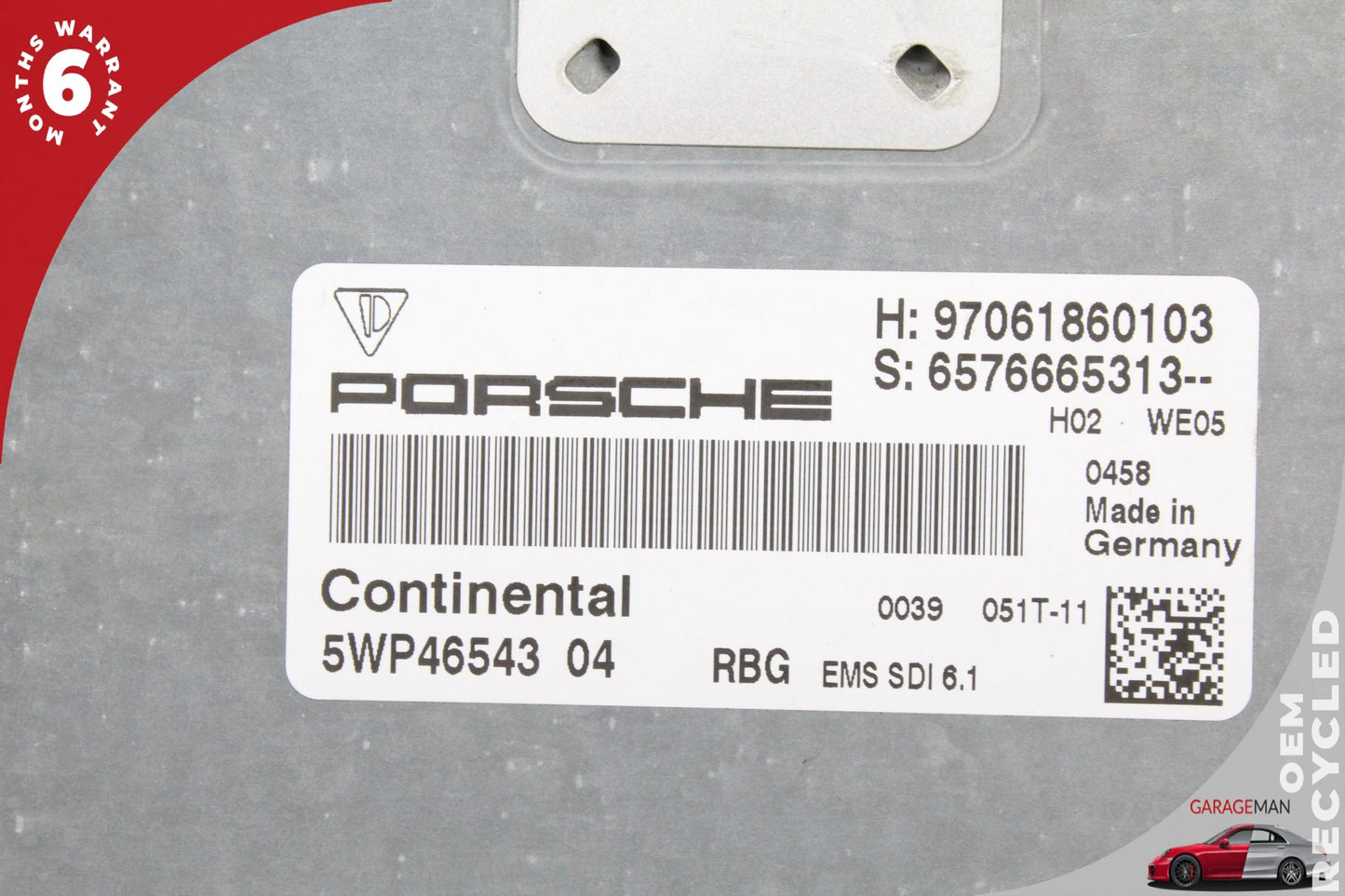 10-16 Porsche Panamera S Engine Computer Control Module Unit 2781810547 OEM