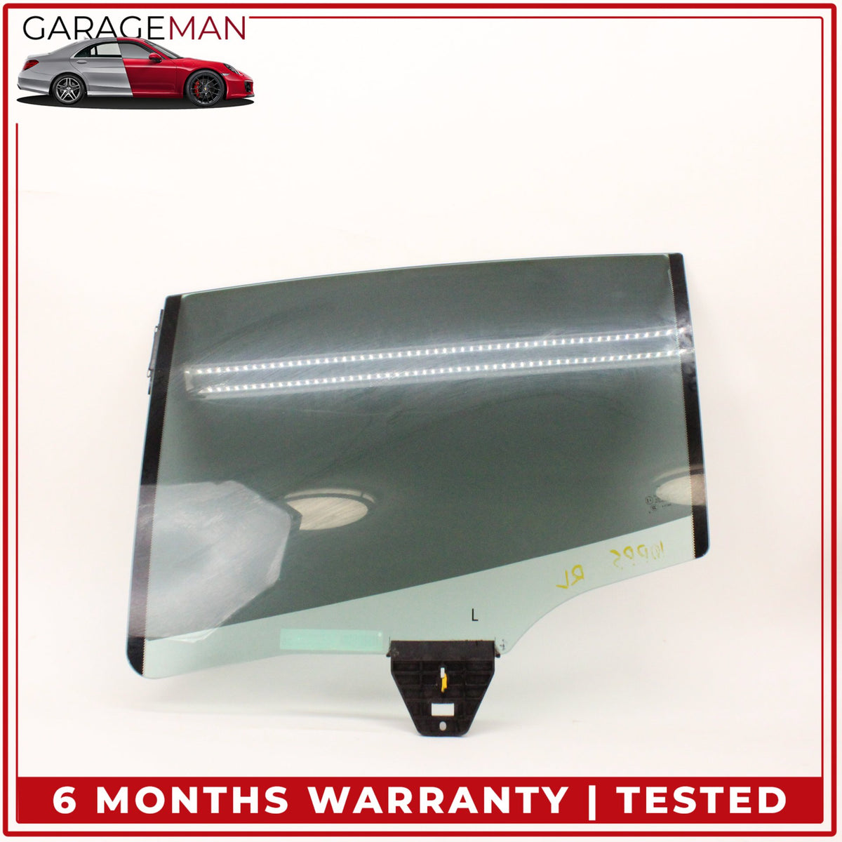 2010-2016 Porsche Panamera 970 Rear Left Side Door Window Glass 97054451100 OEM