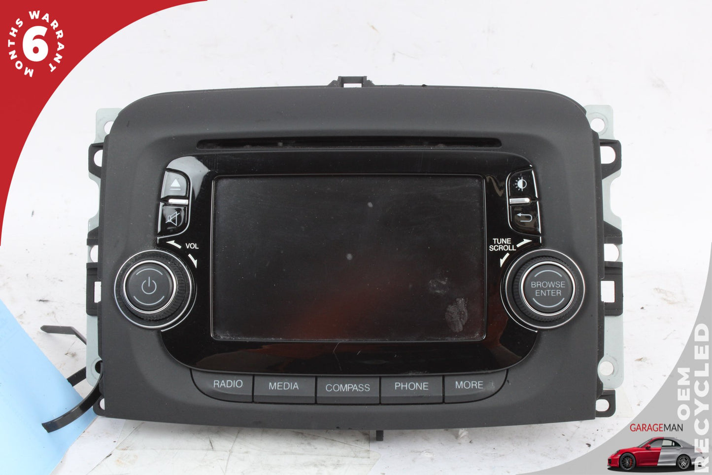 2014-2017 Fiat 500L Front Center Dash Audio Radio Display Screen Monitor OEM