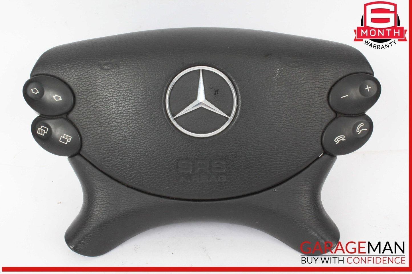 03-12 Mercedes R230 SL500 G500 G55 AMG Steering Wheel Airbag Air Bag Black OEM